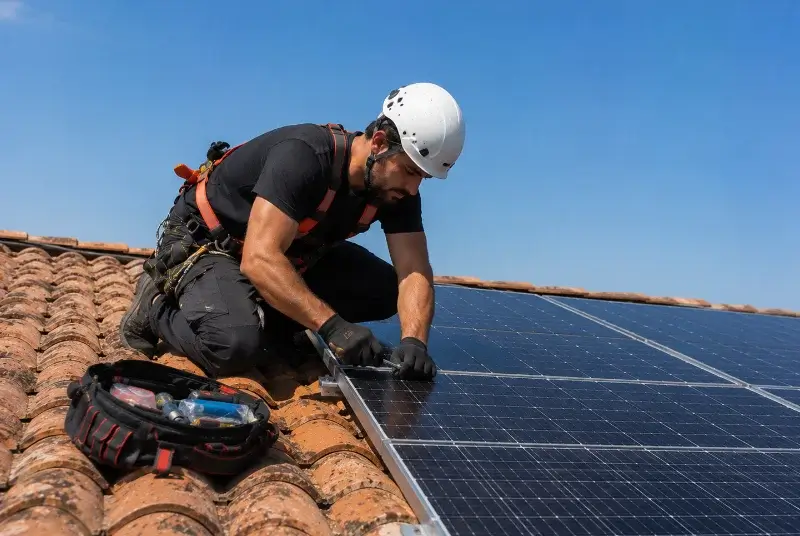 Maintenance et monitoring de panneaux solaires à Saverne