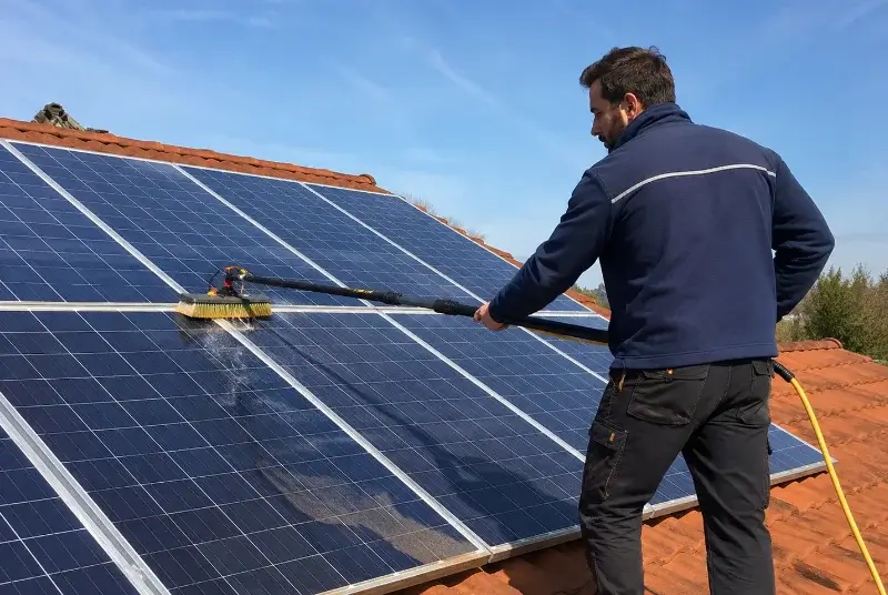 Nettoyage et entretien de panneaux solaires à Saverne